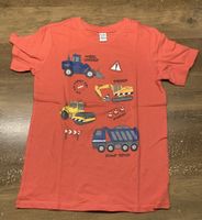 T-Shirt Baustellen Motive, Gr. 122/128