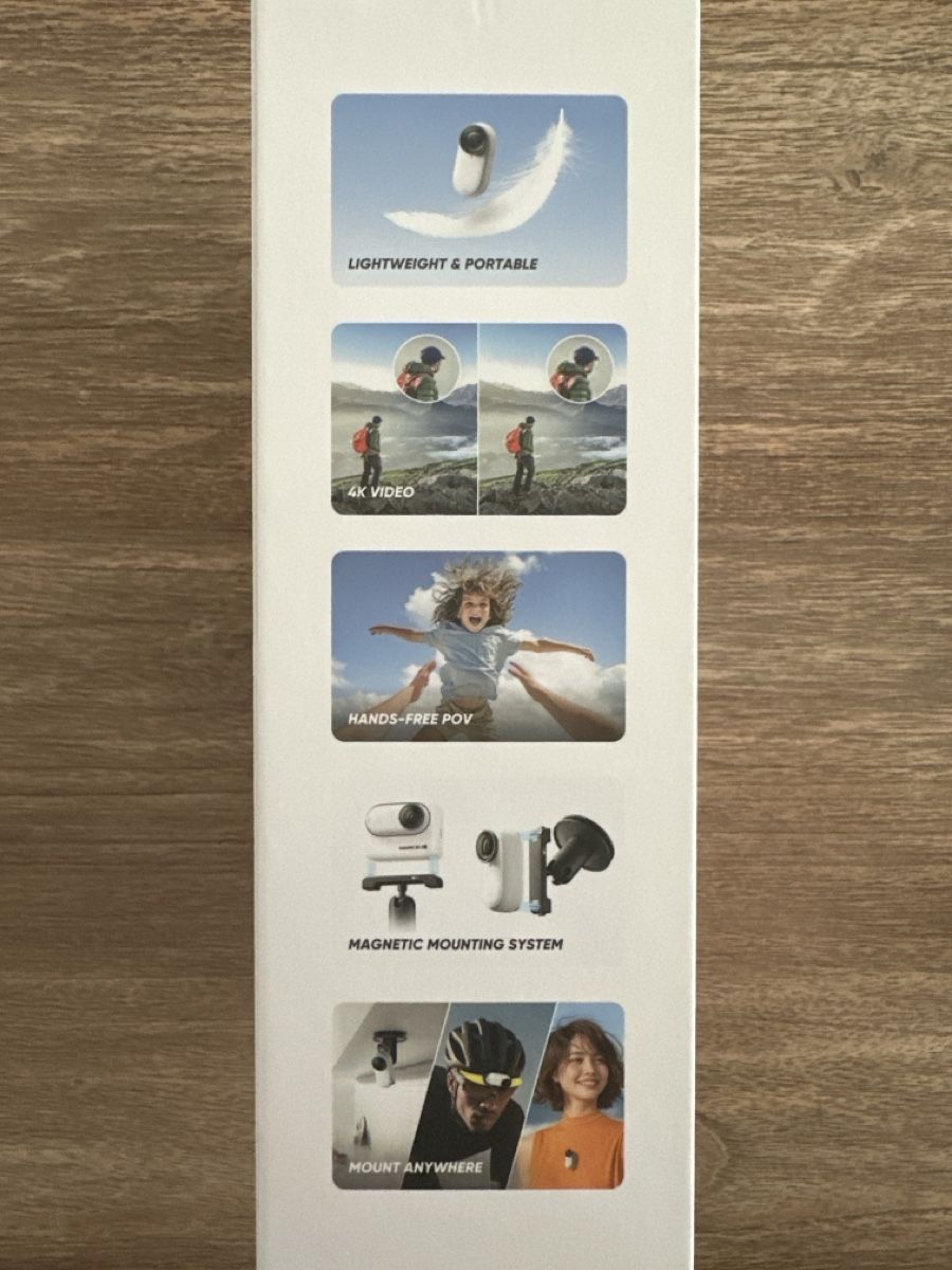 Insta360 Action Cam: Insta360 GO 3S Action Cam 4K weiss – Nuovo (secondo la descrizione) da Zürich venduto da Anba15 3