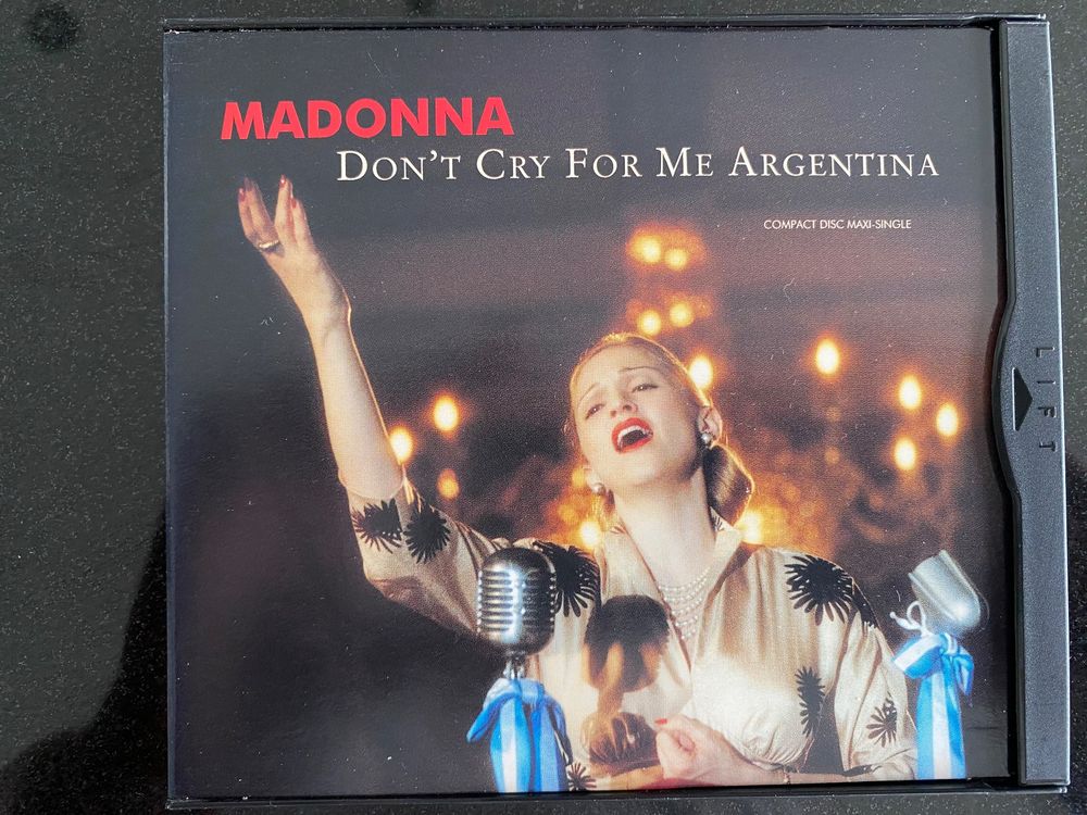 Madonna Dont Cry For Me Argentina Usa Cd Maxi Single Kaufen Auf