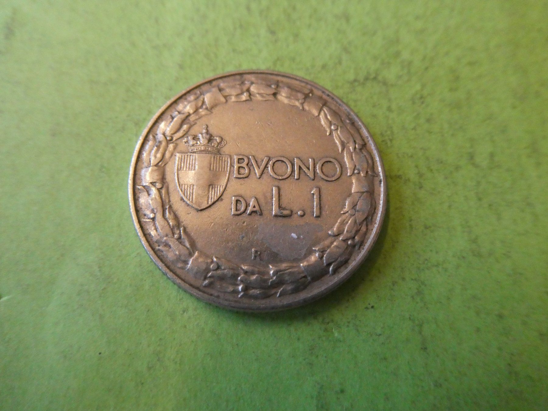 Tutti le monete: Italien 1925, 1 Lira – Usato da Hinterforst venduto da Rohusri 1