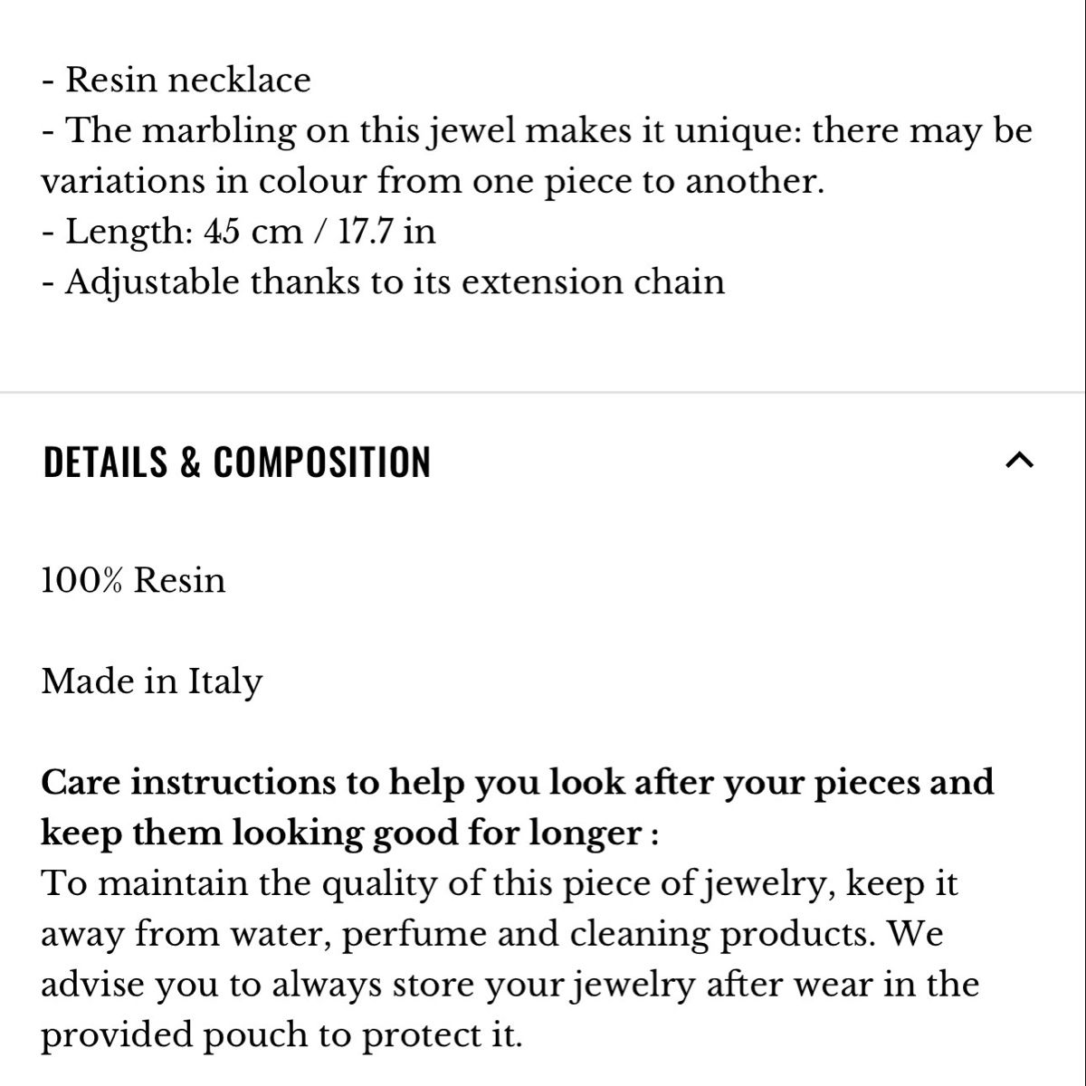 Sezane Catenine: Collier SÉZANE perles cœur – Nuovo (secondo la descrizione) da Vernier venduto da citronelle01 4