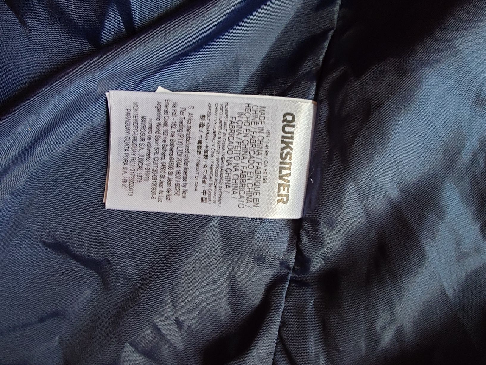 Jacken: Quiksilver Steppjacke Gr. S dunkelblau  – Neu (gemäss Beschreibung) aus Einsiedeln von Stradivarius0815 3