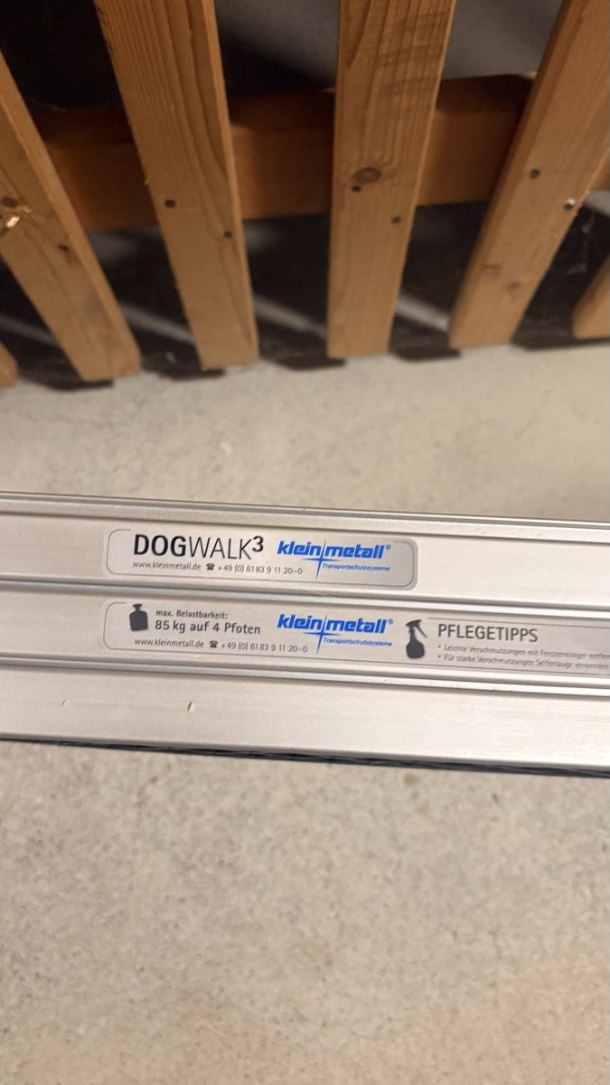 Gabbie, trasporto & Sicurezza: Hunderampe DogWalk3 von Kleinmetall – Nuovo (secondo la descrizione) da Birr venduto da eleu 1