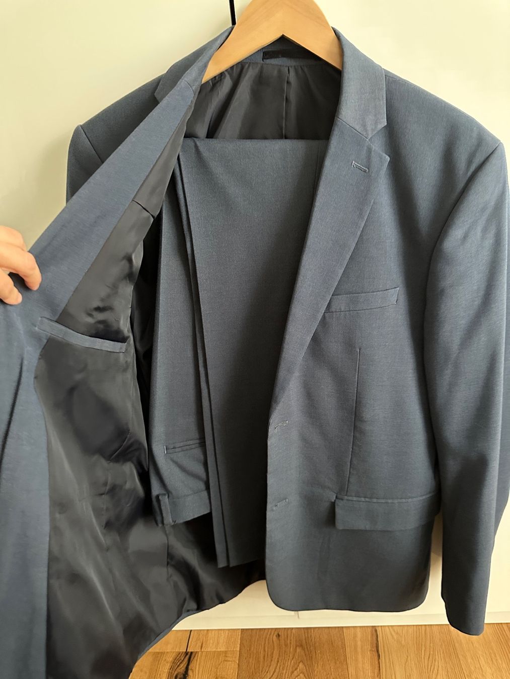 H&M Completi: Herrenanzug blaugrau – Usato da Perlen venduto da H.Spa 2