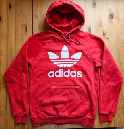 Hoodie adidas Grösse S rot