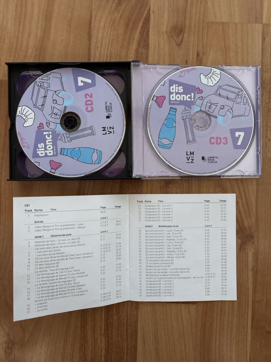 CD: Dis Donc! 7 Hörtexte auf CD – Usato da Bauma venduto da Lieverd01 1