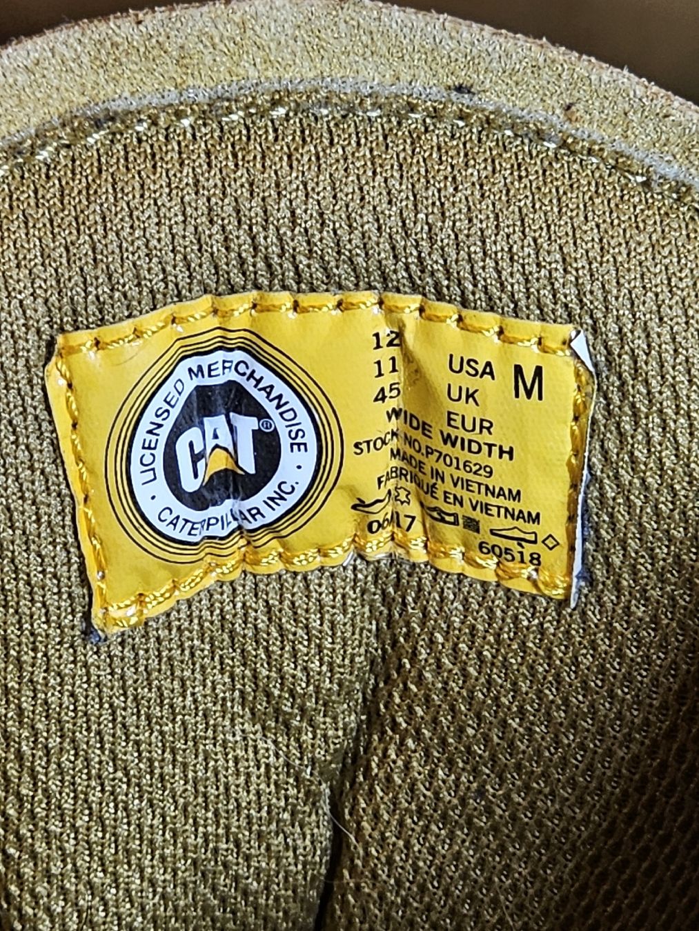Caterpillar Herrenschuhe: Boots Caterpillar Cuir robuste taille 45 – Neu (gemäss Beschreibung) aus Veytaux von bogoss 4