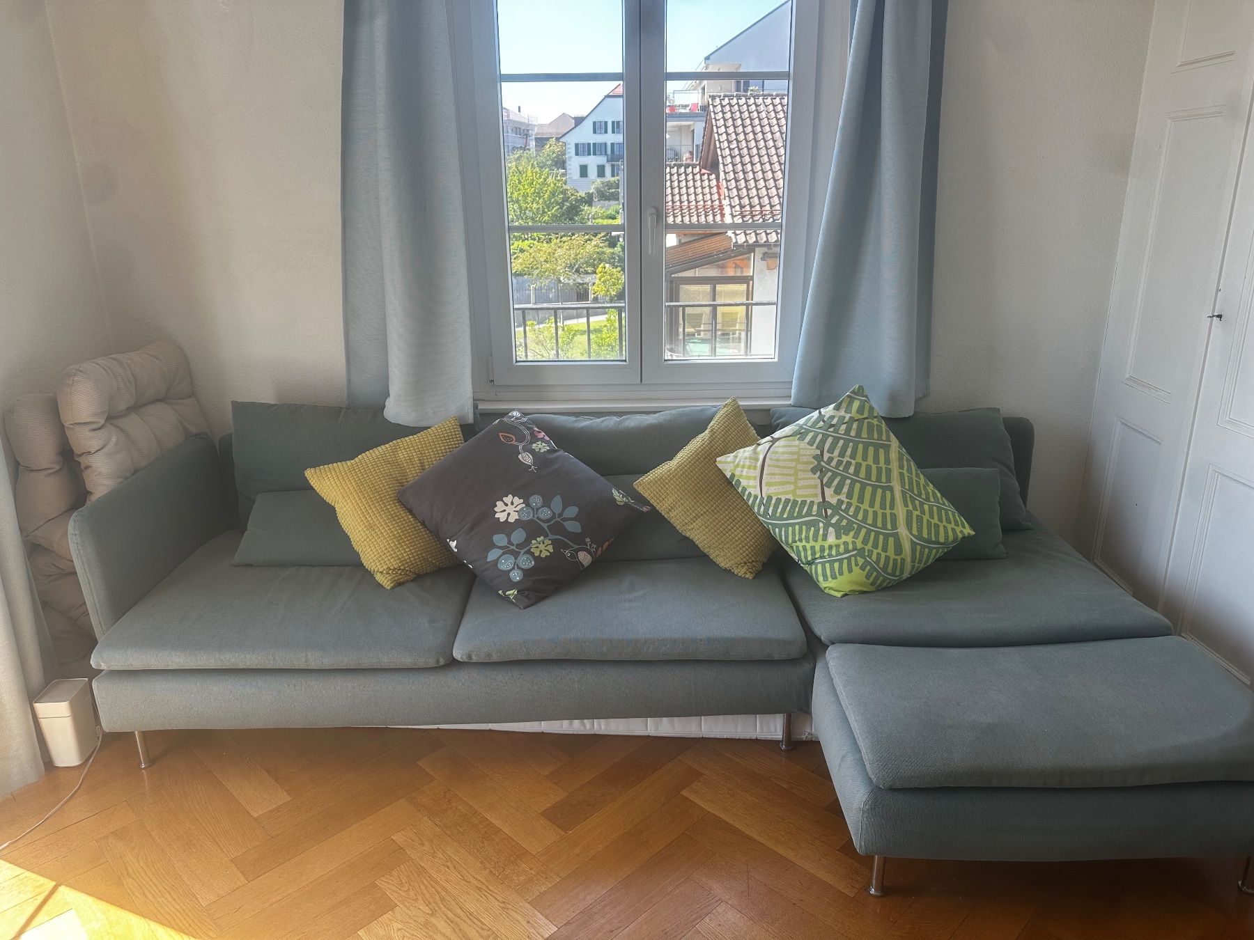 Ikea Divani: Canapé d’angle IKEA SÖDERHAMN gris – Usato da Lausanne venduto da jchaplin81 1