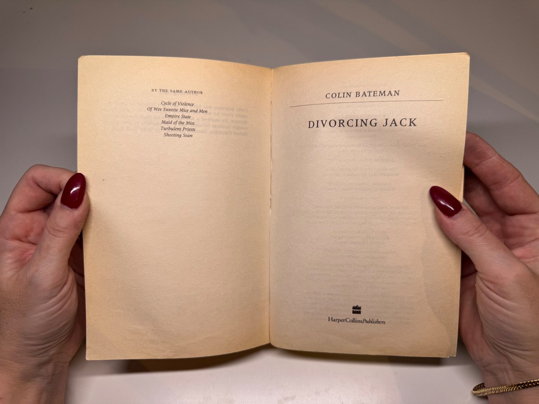 Libri: NOVEL: Colin Bateman, Divorcin Jack – Usato da Grosswangen venduto da English_books 2