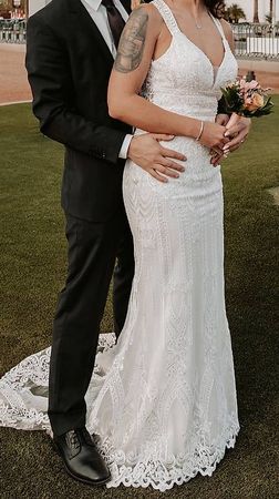 Wunderschönes Hochzeitskleid 38/40 Fit n Flair