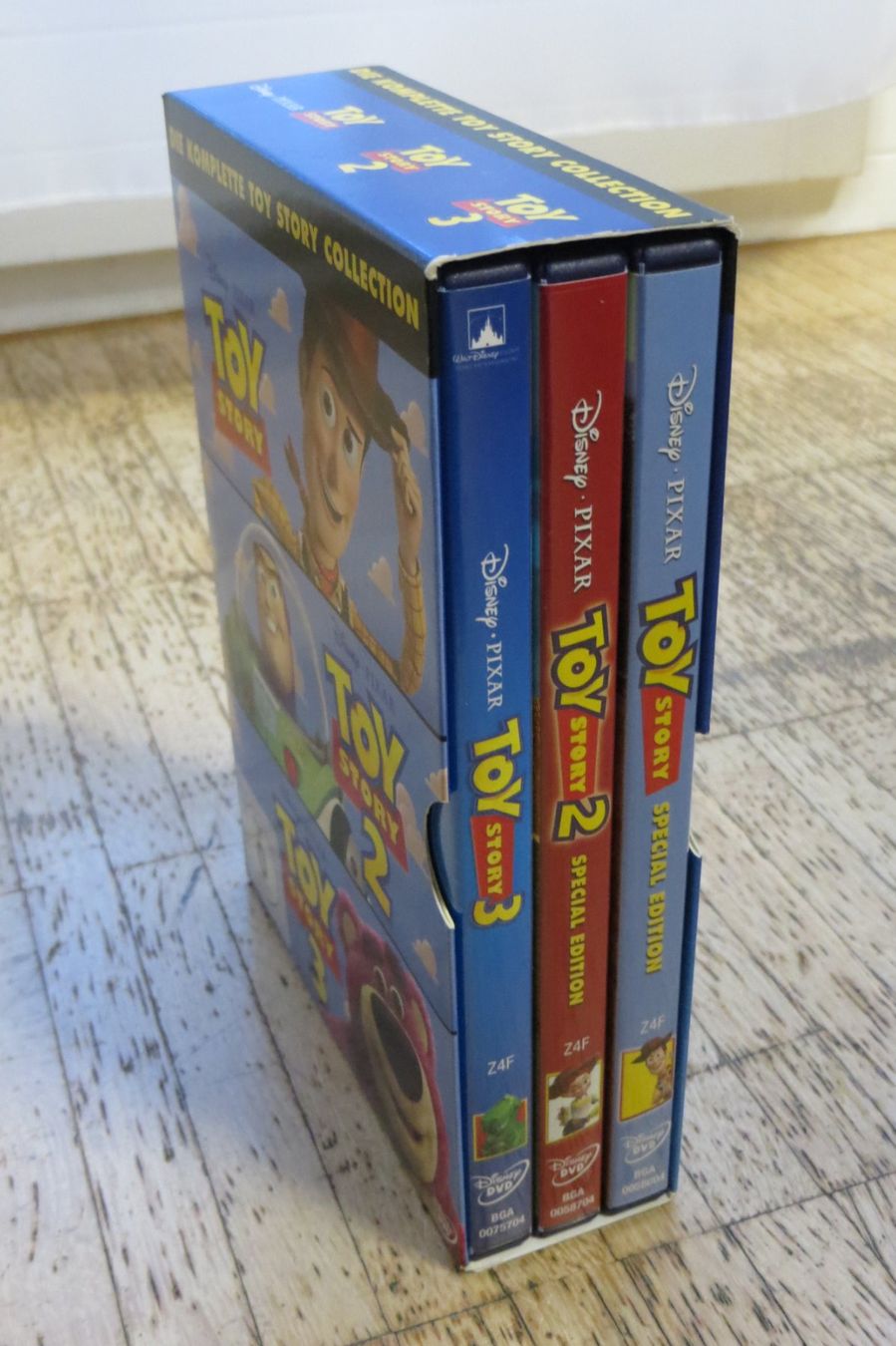 Tutti i DVDs: Toy Story 1-3 DVD – Usato da Brugg AG venduto da Finlandia 2