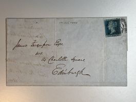 Grossbritannien 1849, Two Pence, Top Rarität!