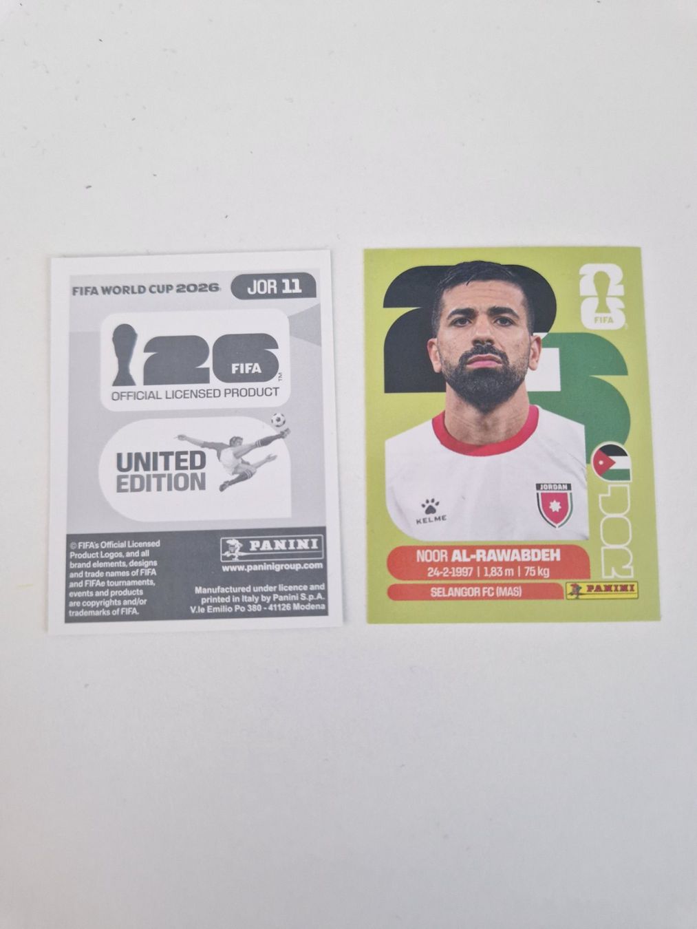 Panini Carte collezionabili: Panini Sticker JOR11 – Nuovo (secondo la descrizione) da Stüsslingen venduto da white_angel86