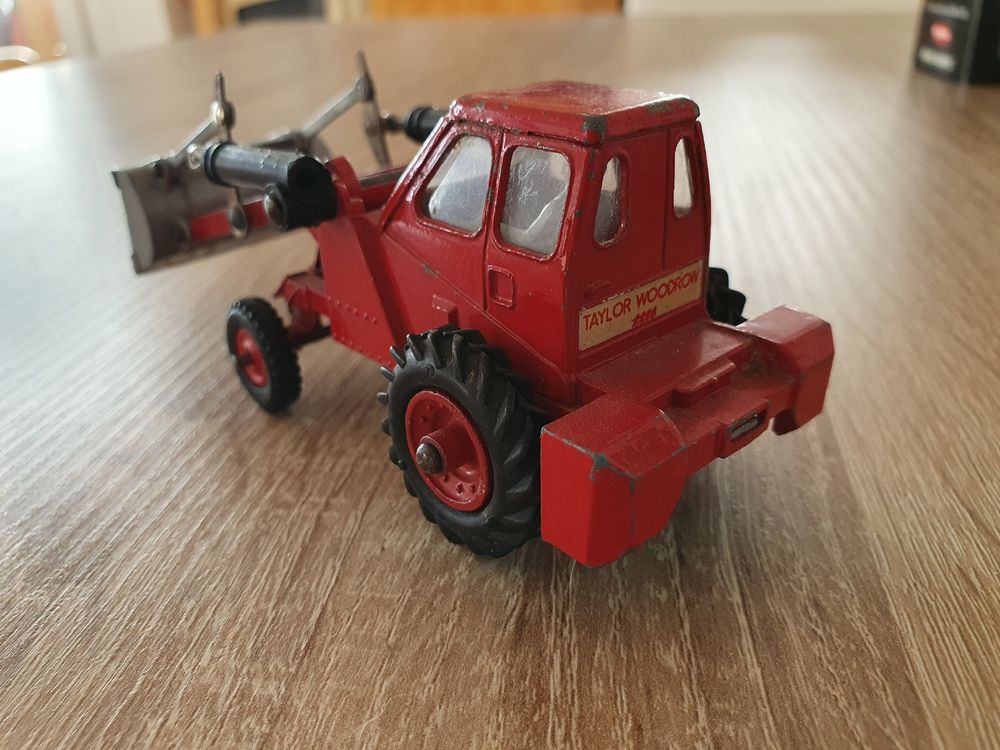 Tracteur et pelleteuse sur roues Dinky Toys 967 Muir hill loader and trencher avec boîte | Rakuten