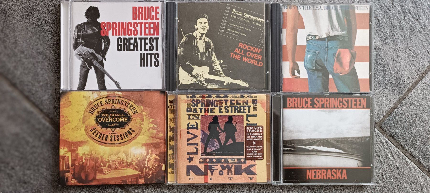 CD: Bruce Springsteen 6 CD-Konvolut Rock-Legende – Usato da Tesserete venduto da unicuique-suum
