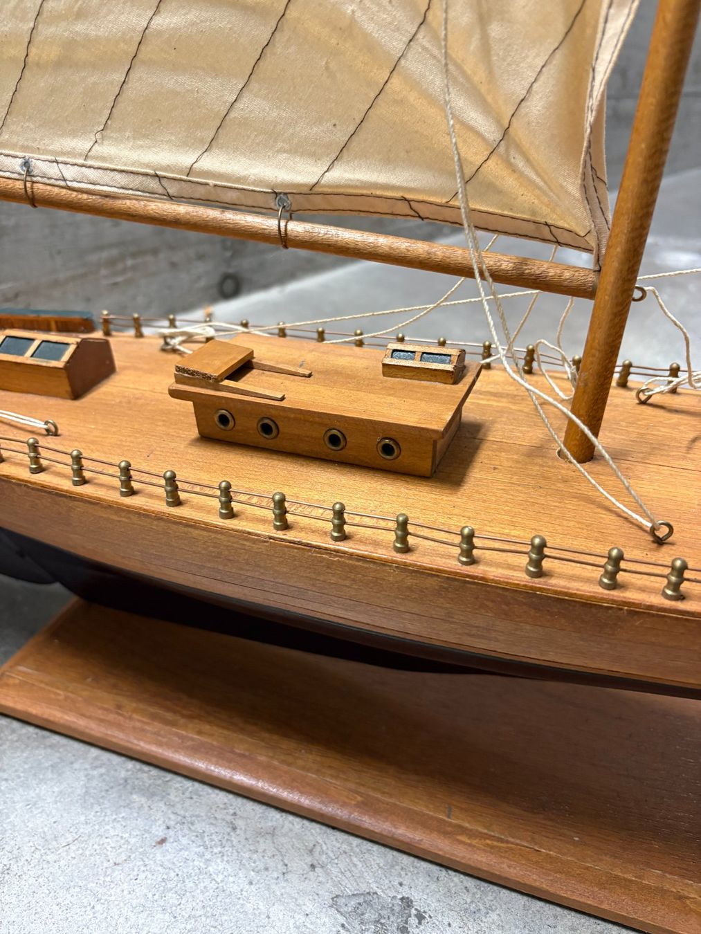 Kit di modellismo & Modellini statici: Grosses Schiffsmodell Klassiker, Holz, Vintage, Englisch? – Usato da Zürich venduto da timeless.tones 5
