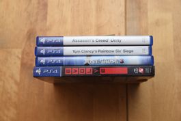 Assassin's Creed+Rainbow Six+Just Cause3+Evolve