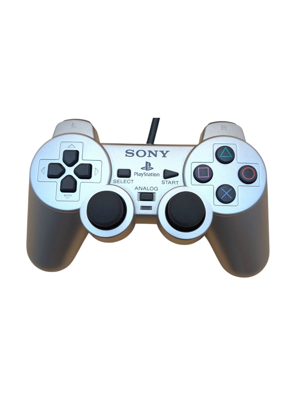 Sony Controller: Sony PlayStation 2 Controller Silber – Usato da Domat/Ems venduto da IsseldorsShop