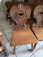 6 chaises vieux suisse voir photos