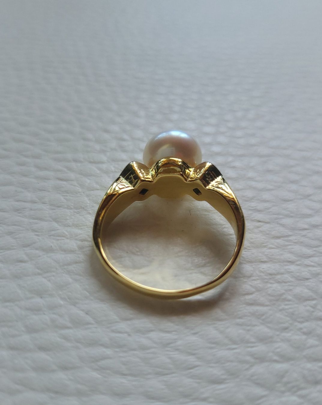 Anelli: Gold 585 Ring Mit Perle und Diamanten – Usato da Wald ZH venduto da Dasilver 4