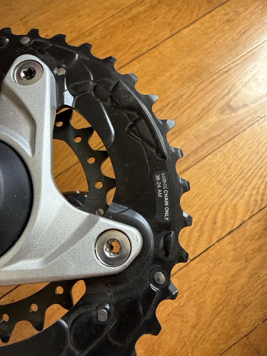 Shimano Pezzi di ricambio: Pédalier Shimano SLX 38-24 – Nuovo (secondo la descrizione) da Lausanne venduto da LucienR3000 2