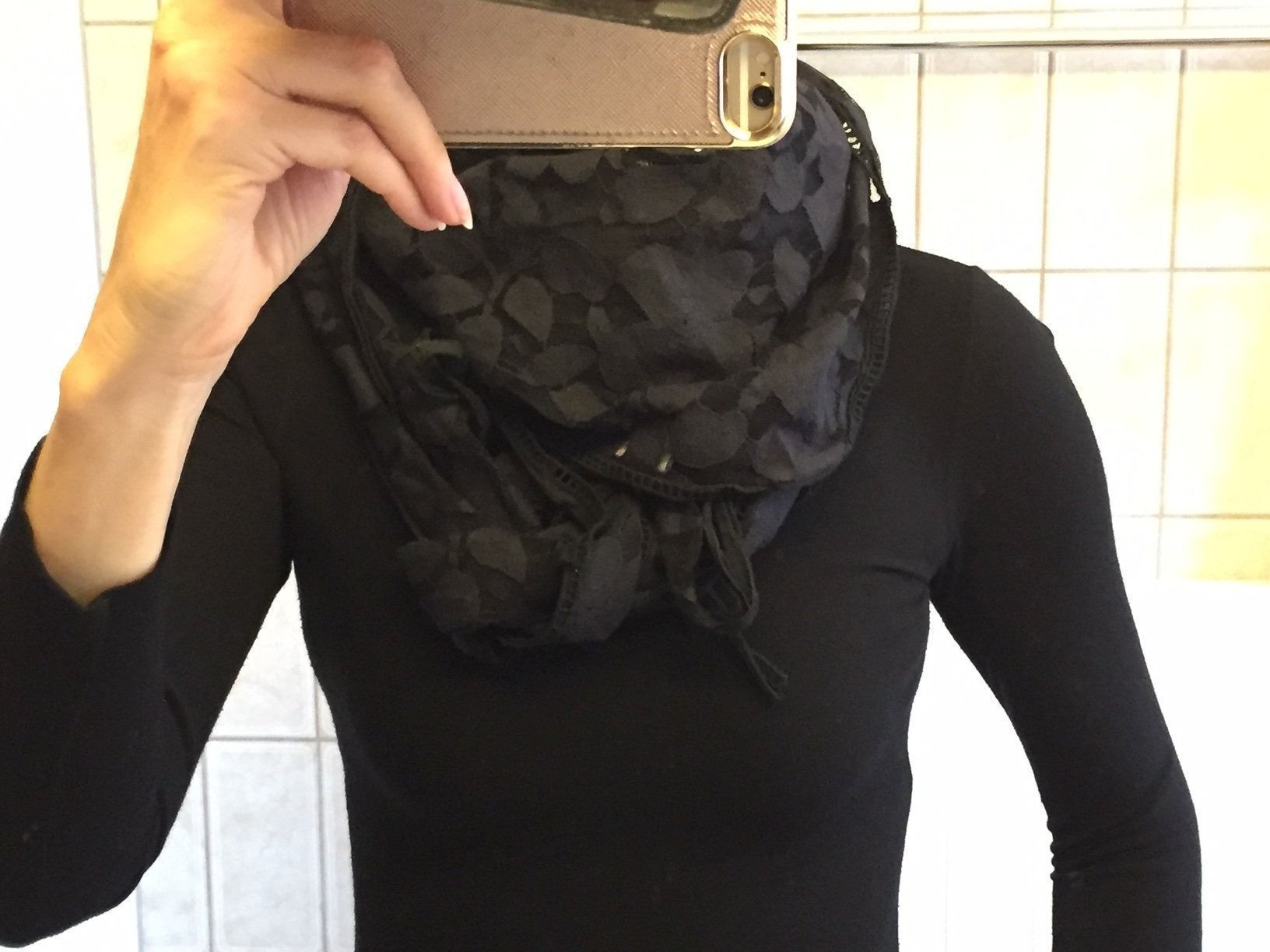 Foulards, Tücher & Schals: Schal von Seventy mit Spitze Schwarz NEU – Neu (gemäss Beschreibung) aus Zollikon von Mar126 2