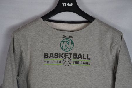 COLLECTOR VINTAGE 90s "Magic JONSSON" - SWEAT Basket - S