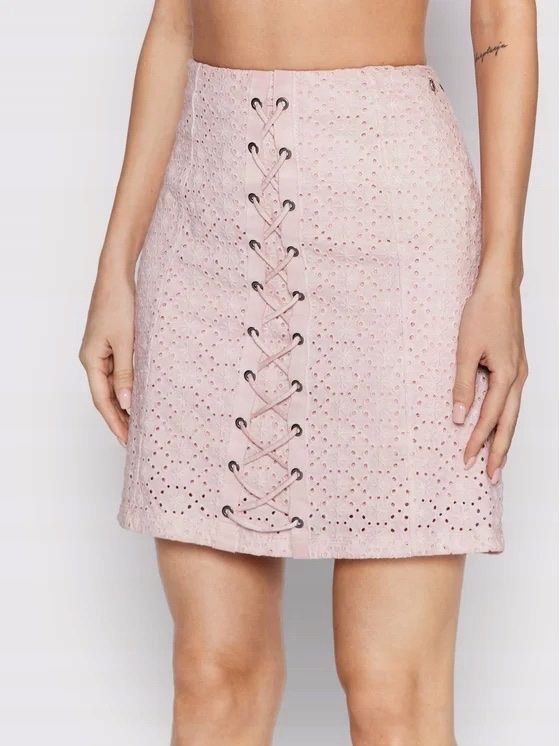 Guess Gonne: Guess Minirock Rosa - Orginalpreis 120.- – Nuovo e nell'imballaggio originale da Zürich venduto da luxuryoutlet1 5