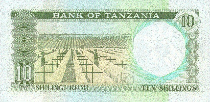 Banconote: Tansania 10 Schilling 1966 P-2e UNC – Nuovo (secondo la descrizione) da Schliern b. Köniz venduto da pizzitaxi 1