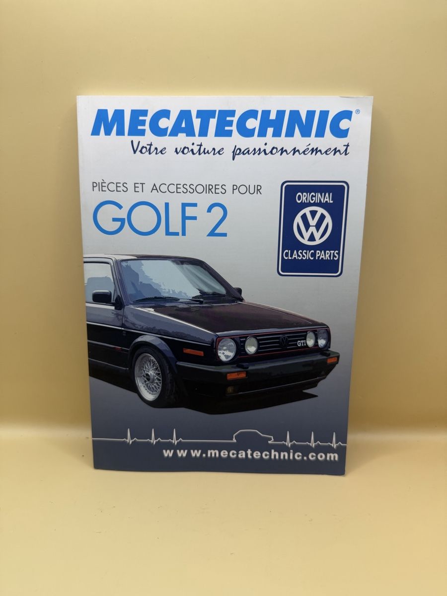 Bücher: Catalogue accessoires Volkswagen Golf 2 Mecatechnic – Gebraucht aus Genève von sho_67qj