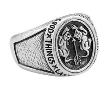 Ring 925 Silber Twin Tiger