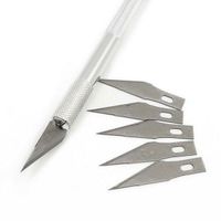 Schnitzmesser Edelstahlmesser +6 klingen