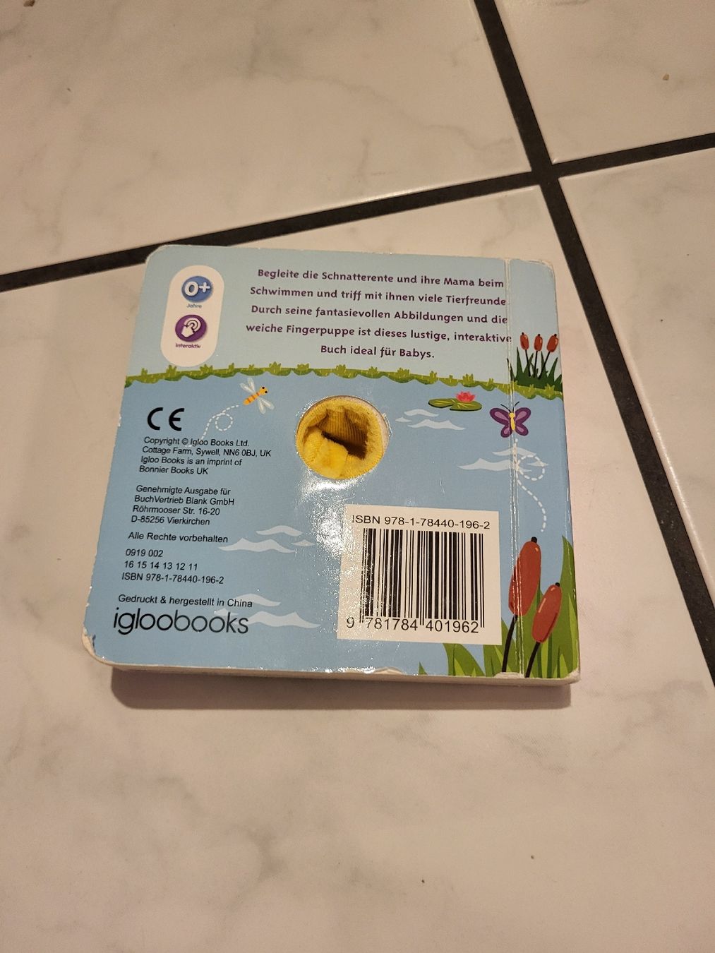 Libri: Kinderbuch "Die Schnatterente" mit Fingerpuppe – Usato da Felben-Wellhausen venduto da Brummbaer90 1