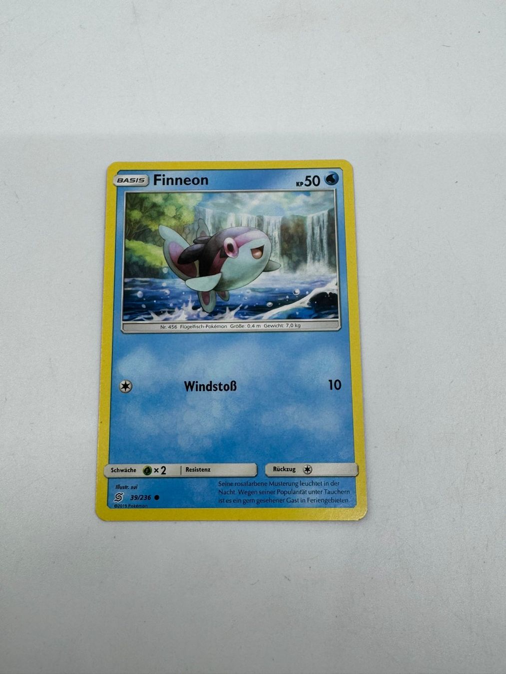 Pokémon Sammelbilder & Trading cards: Pokemon-Karte Finneon 39/236 – Gebraucht aus Herisau von Seyashop1