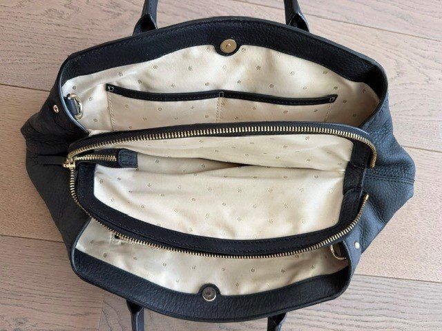 Kate Spade Borse da donna: Kate Spade Ledertasche schwarz gelocht – Usato da Bern venduto da howi72 3