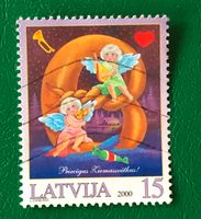 BRIEFMARKEN AUS  Lettland GESTEMPELT