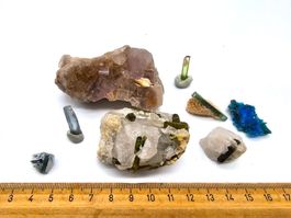 Mineraliensammlung 2 - Acht schöne Mineralien