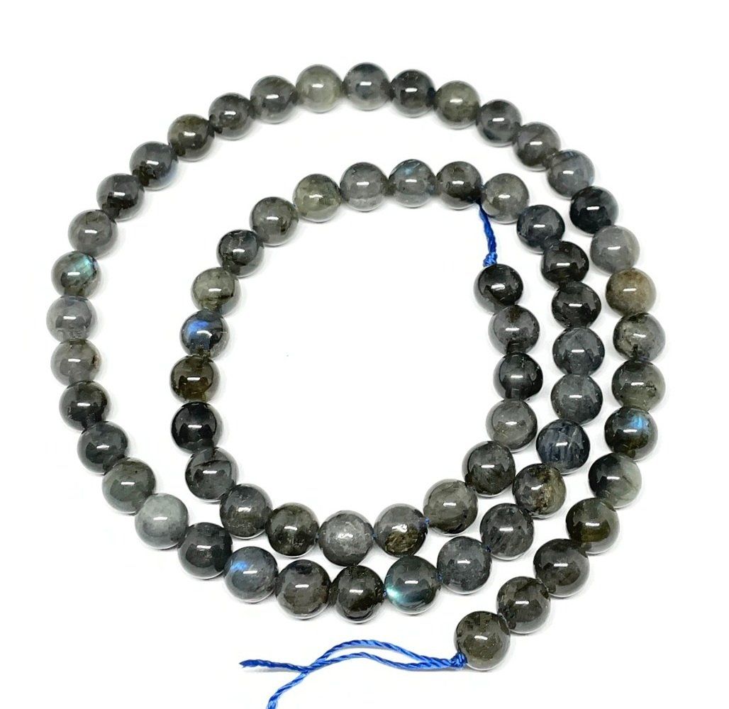 Mineralien & Heilsteine: Natürliche 3A dunkle Mondstein Perlen, 6mm – Neu (gemäss Beschreibung) aus Thun von Creative-Art-Tess