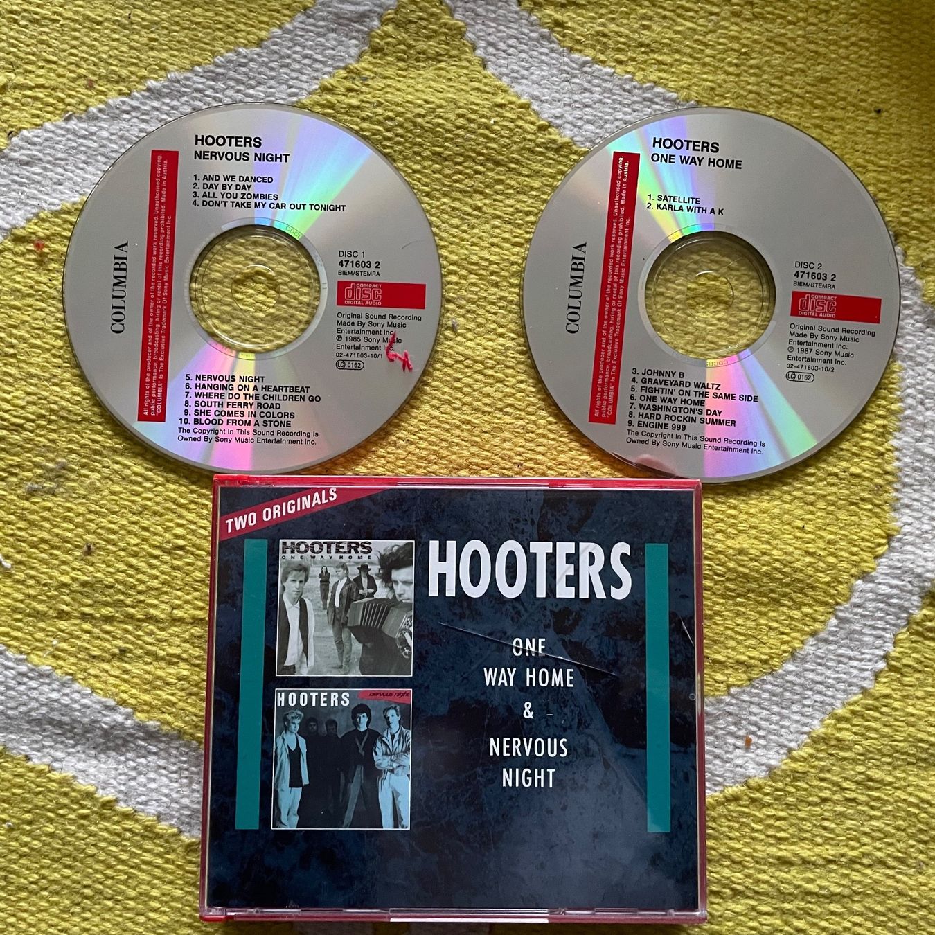 CD: HOOTERS-2CD ONE WAY HOME & NERVOUS NIGHT – Usato da Rorschacherberg venduto da CD-Roli