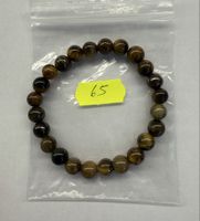 Tigerauge Armband, elastisch, Edelstein Schmuck, unisex