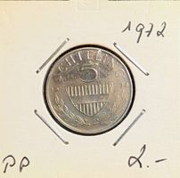 Österreich-5 Schilling 1972 PP