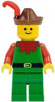 Forestman - Red | LEGO Figur | used | cas139