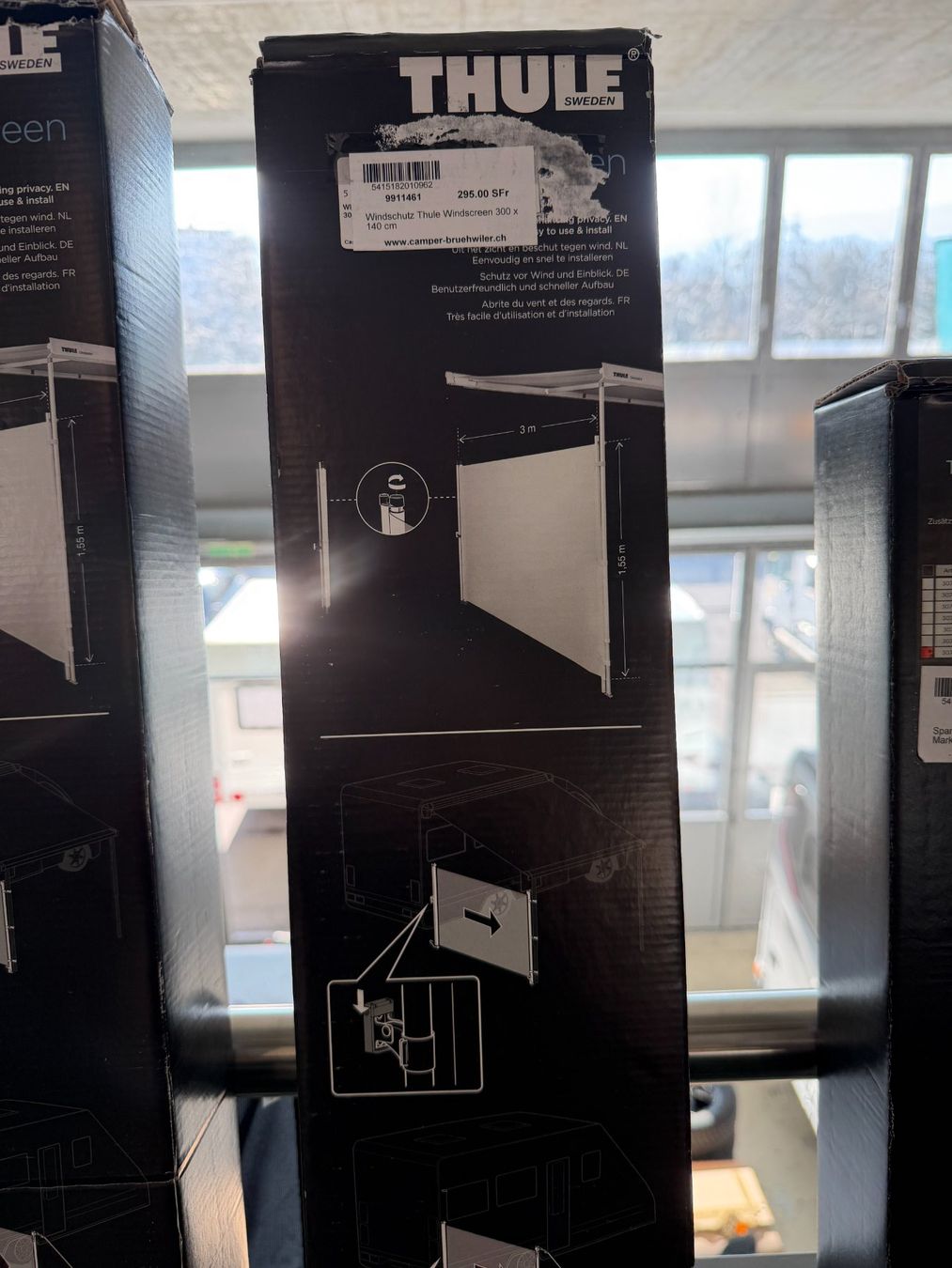 Paravents: Windschutz Thule Windscreen 300 x 140 cm – Neu und originalverpackt aus Baar von BRCamper 1