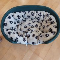 Hundebett , Katzenbett , Hartschale mit Einlage, Bett