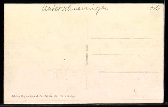 Cartoline postali: Schneisingen /Aargau, Teilansicht mit St – Usato da Berlin venduto da bartko-reher 1