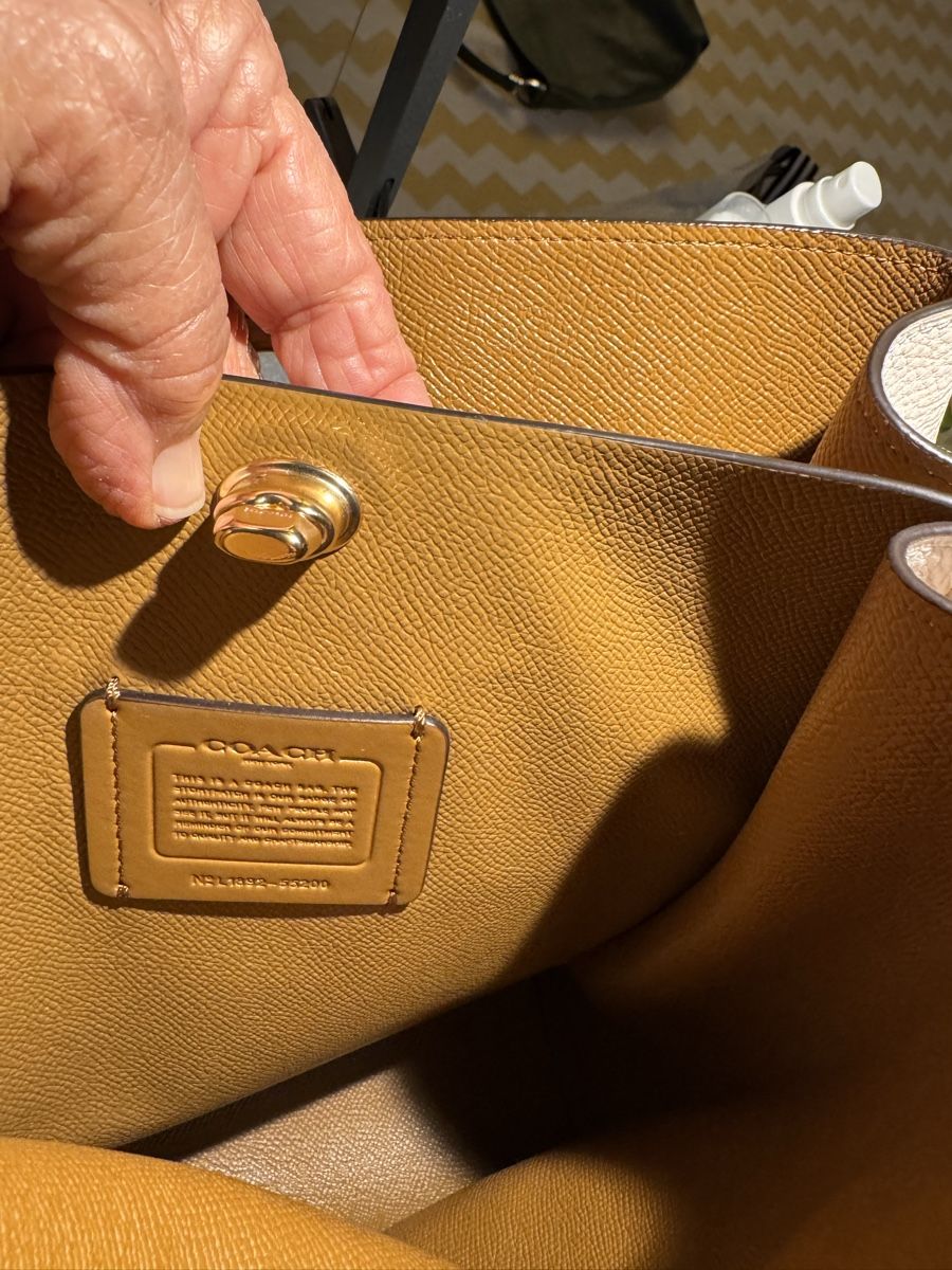 Coach Borse da donna: Wunderschöne Coach Handtasche, neu, crèmefarbiges Leder! – Nuovo (secondo la descrizione) da Au ZH venduto da Pulaila2020 3