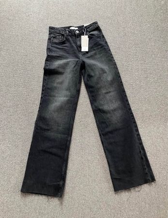 Wide Leg Mango Jeans 38