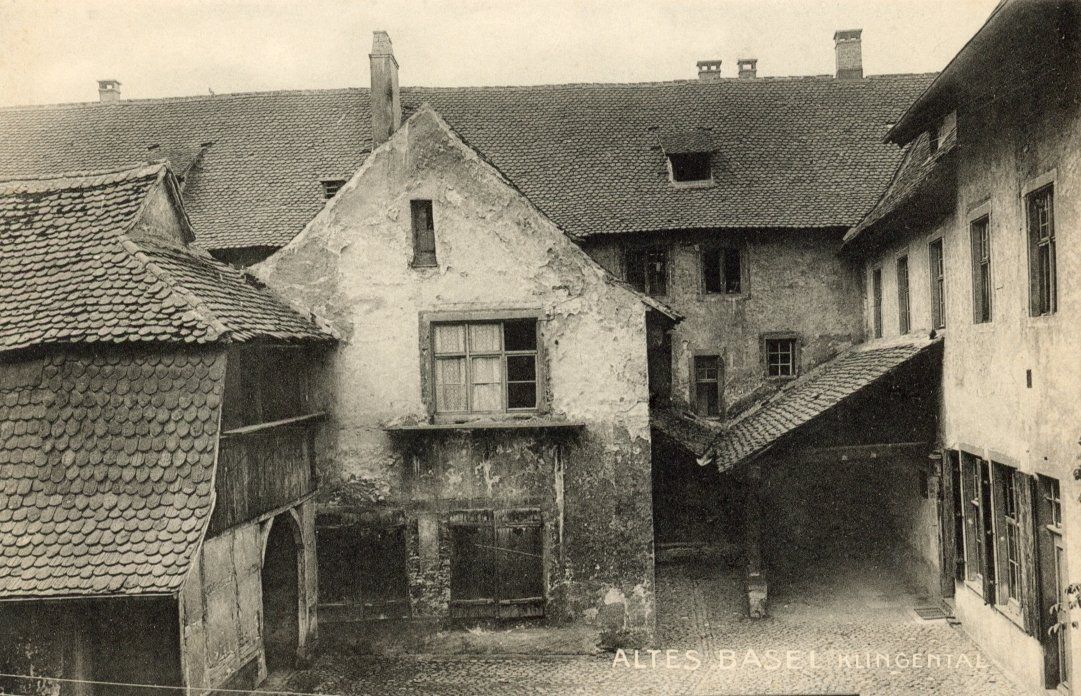 Cartoline postali: Basel   BS  -   altes Basel  Klingental – Usato da Brig venduto da Valcards54
