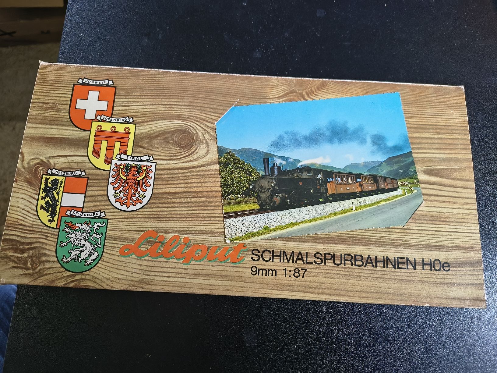 Liliput Modellini di ferrovie: HOe Zillertalbahn Set mit Gleisoval – Usato da Mesocco venduto da andergia 4