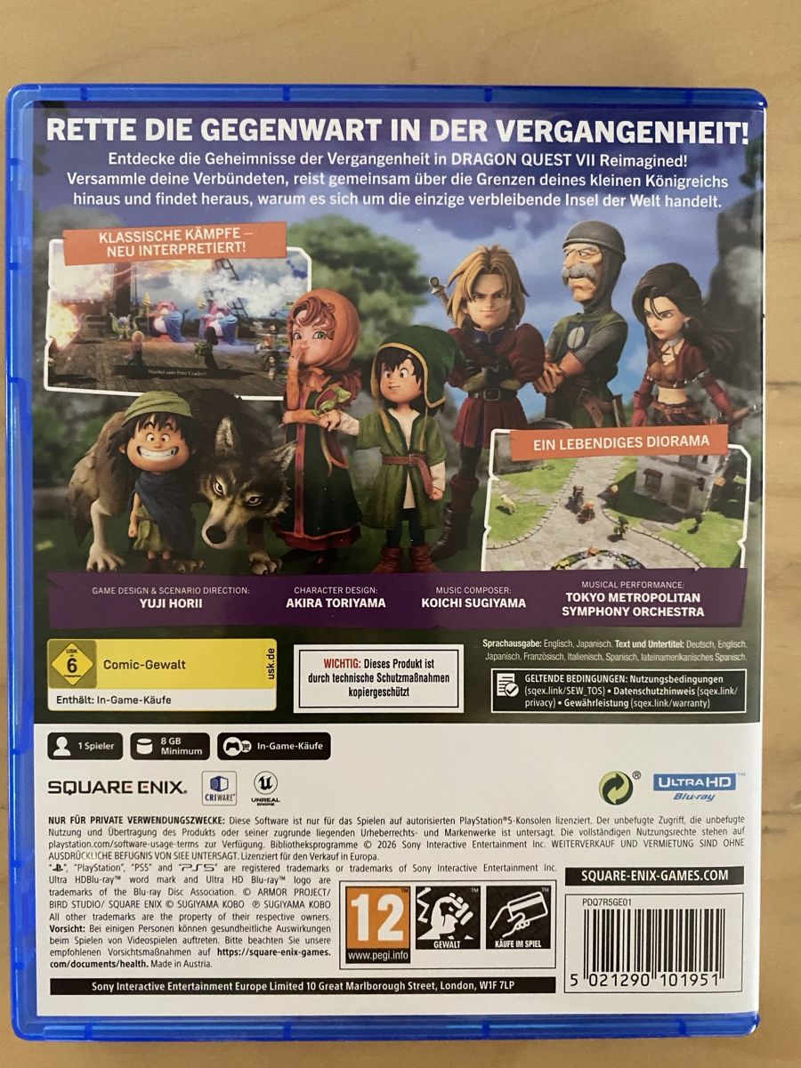 Giochi: Dragon Quest 7 reimagined - PS5 – Nuovo (secondo la descrizione) da Leuzigen venduto da Musicboyy 2